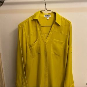 Bright Yellow - Great with black pants